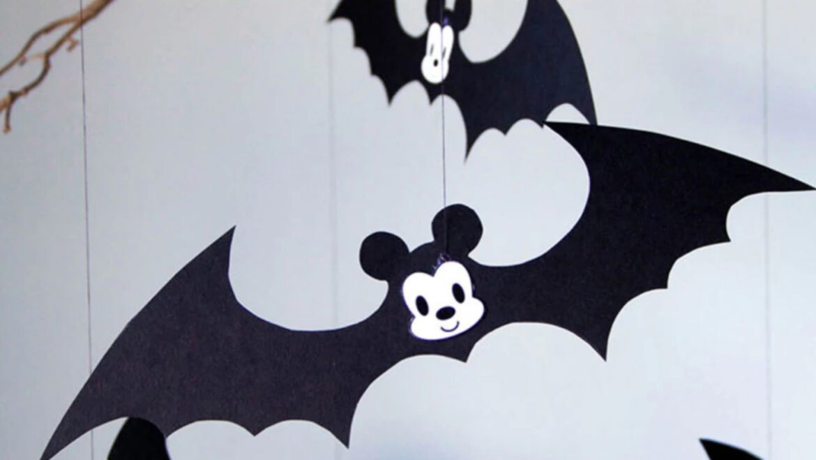 Spooky Mickey Bat Mobile To Decorate Your House This Halloween!