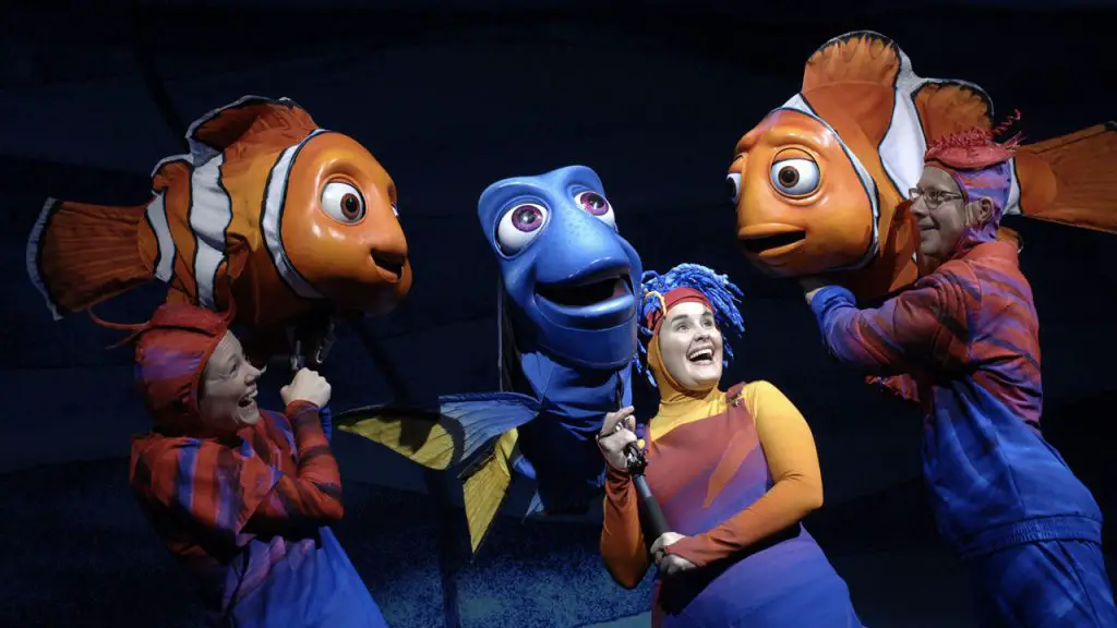 New Updated Finding Nemo the Musical Coming to Disney’s Animal Kingdom Theme Park in 2022