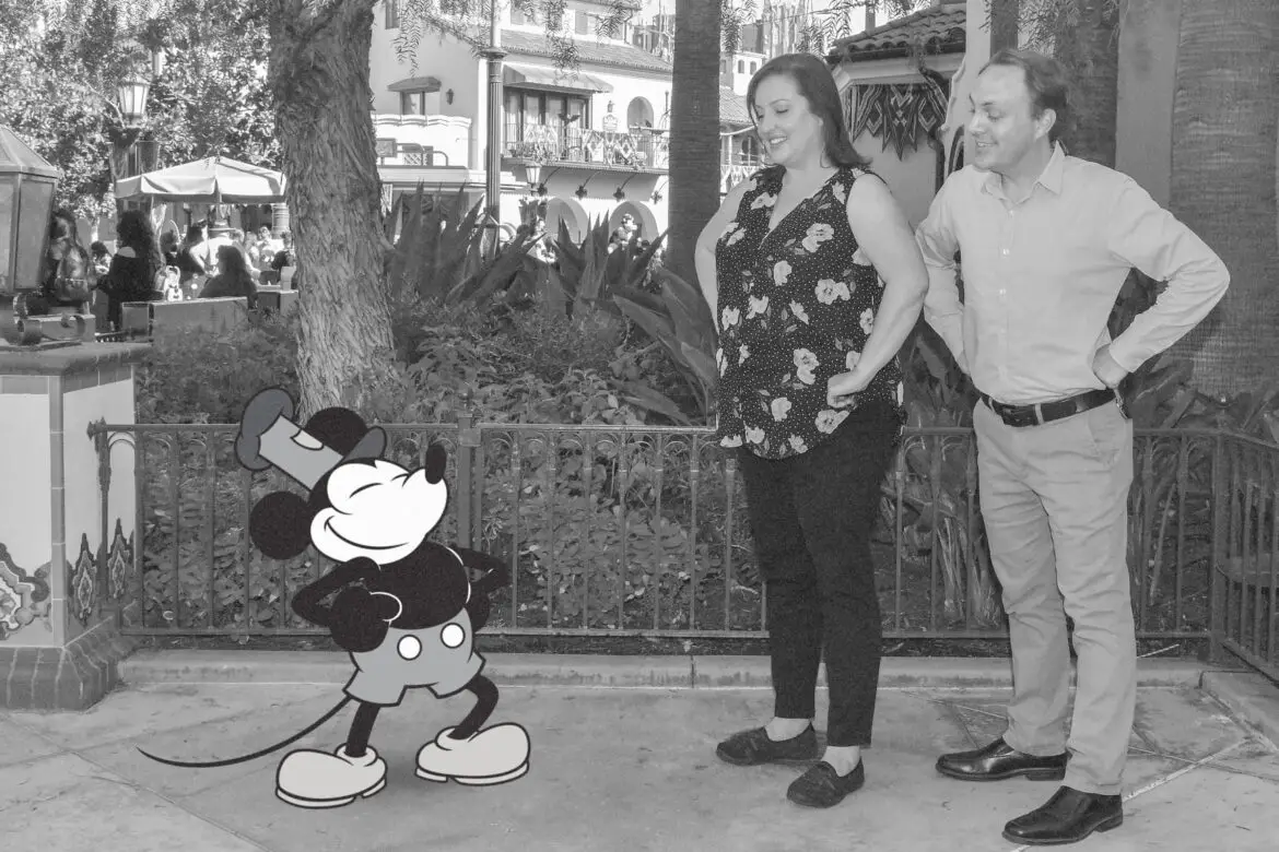 Special Steamboat Willie PhotoPass Magic Shot for Magic Key Holders in Disneyland