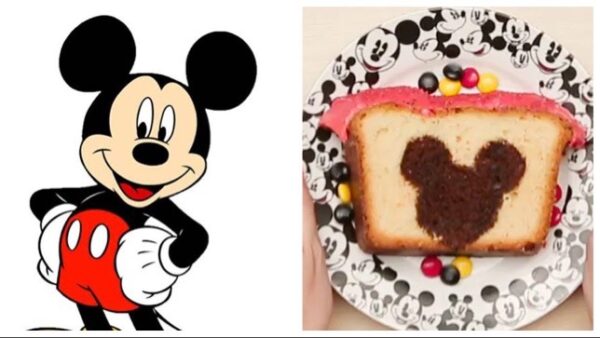 Hidden Mickey Cake
