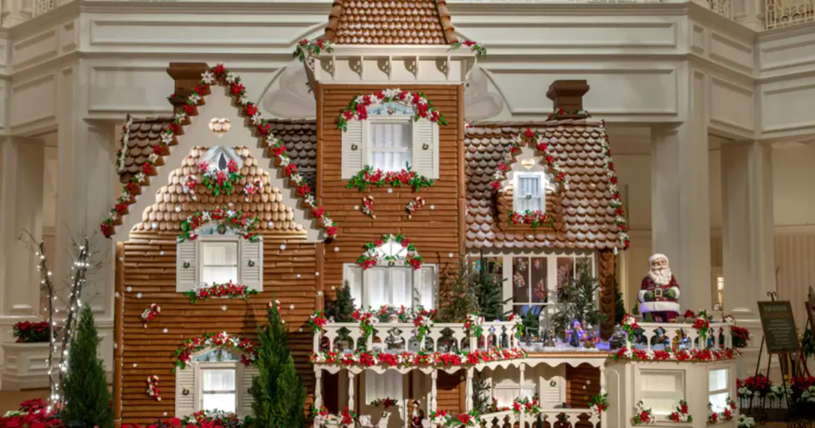 Gingerbread Houses returning to Walt Disney World for the Holidays