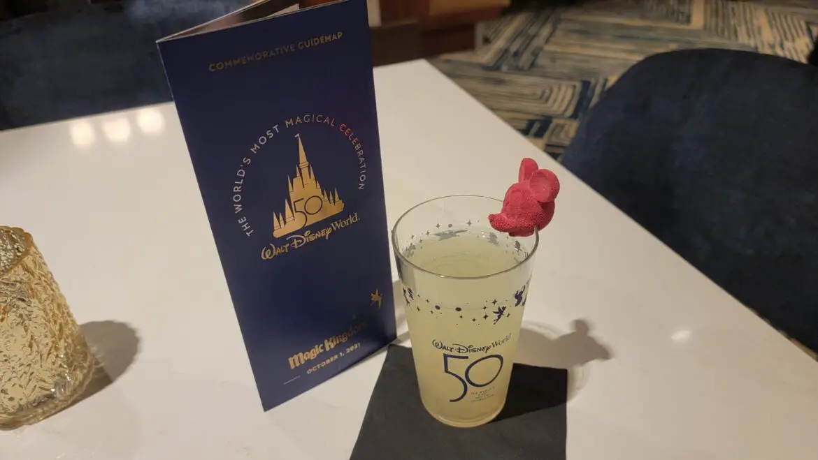 Disney World 50th anniversary EARidescent Lemonade is festive fun
