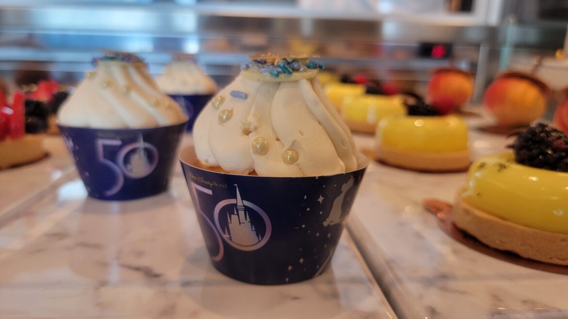 Disney World 50th Anniversary Cupcake spotted at Disney’s Riviera Resort