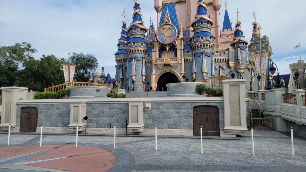 New Cinderella Castle Stage