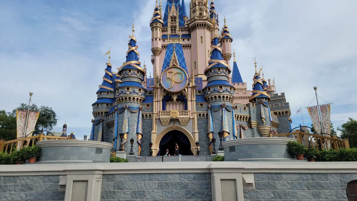 New Cinderella Castle Stage is now complete