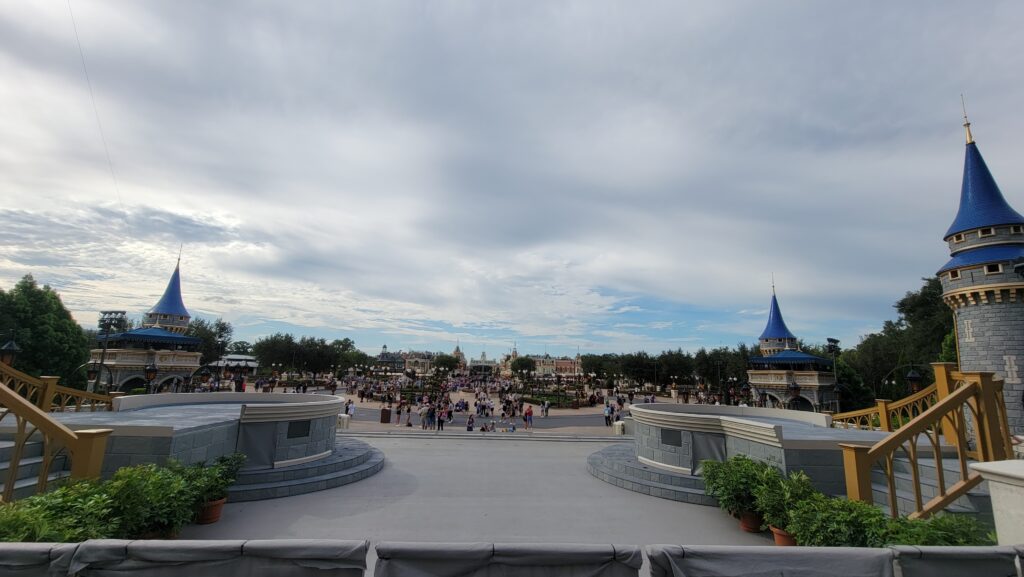 New Cinderella Castle Stage