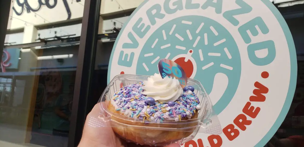 50th Anniversary Donut from Everglazed in Disney Springs