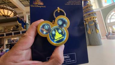 Disney Keychain - 50th Anniversary - Mickey Mouse - Light Up