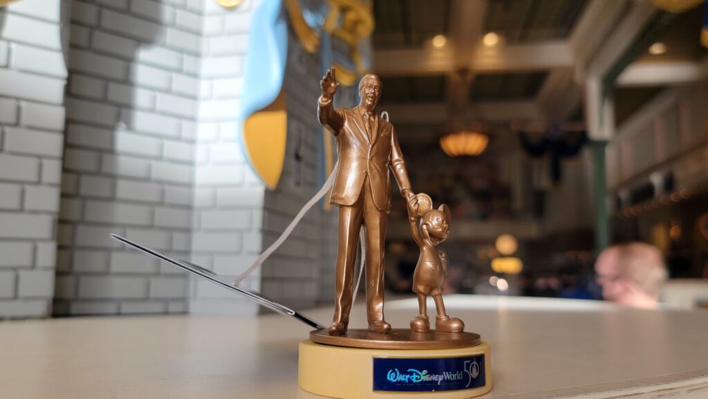Walt Disney World 50th Anniversary Partners Statue Ornament