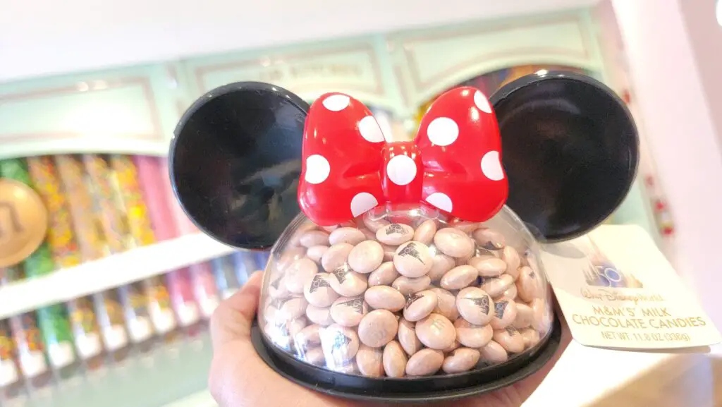 Disney World 50th Anniversary M&M's now available at the Magic Kingdom