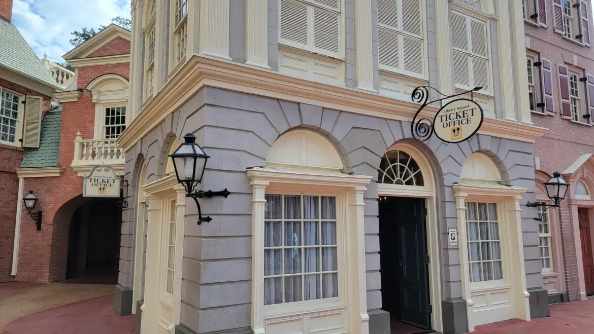Liberty Square Ticket Office now open in the Magic Kingdom