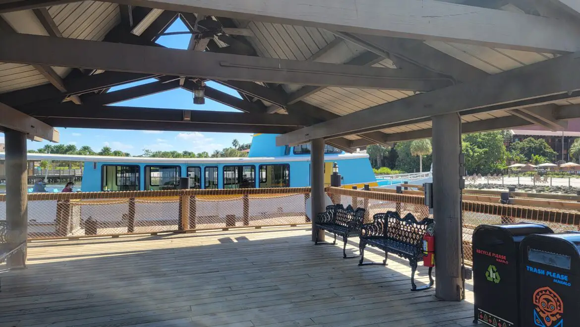 Rail replacement at Disney’s Polynesian Resort underway