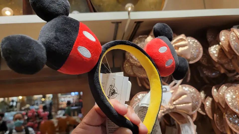 Cute New Plush Mickey Ears Featuring Mickey Ears!
