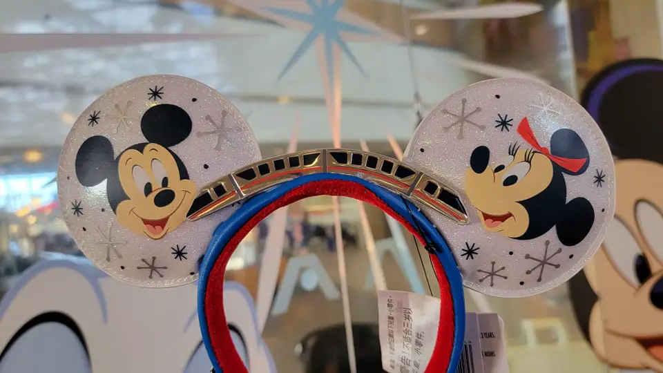 Celebrate the 50th Anniversary with New Mickey & Minnie Monorail Ears by Loungefly