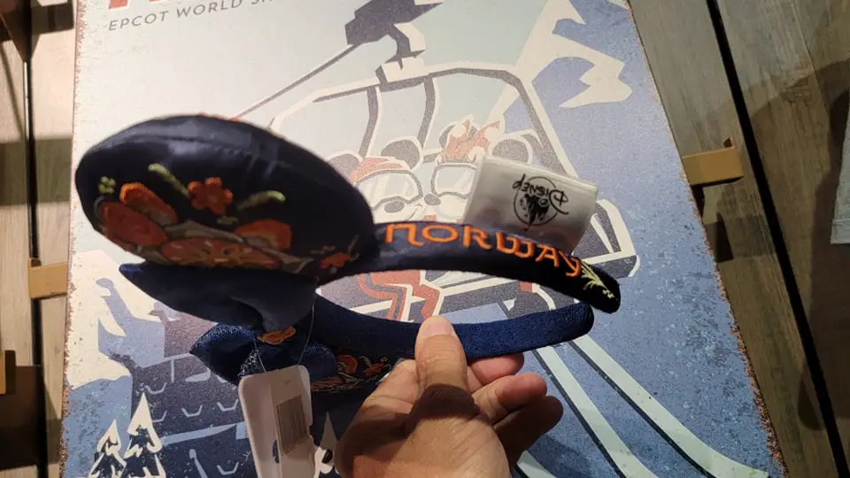 Stunning New Epcot Norway Minnie Ears
