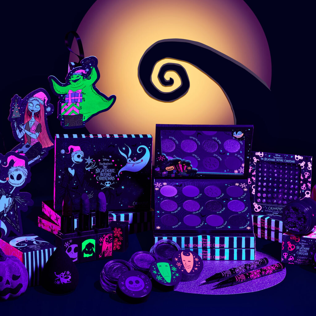 Don't Be Scared A Nightmare Before Christmas ColourPop Collection Is Coming Soon