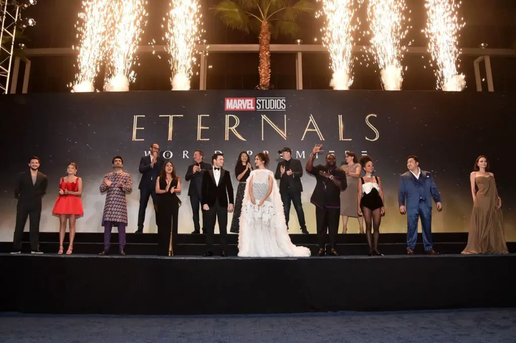 See the Cast and Crew of Marvel Studios' 'Eternals' from the World Premiere Event
