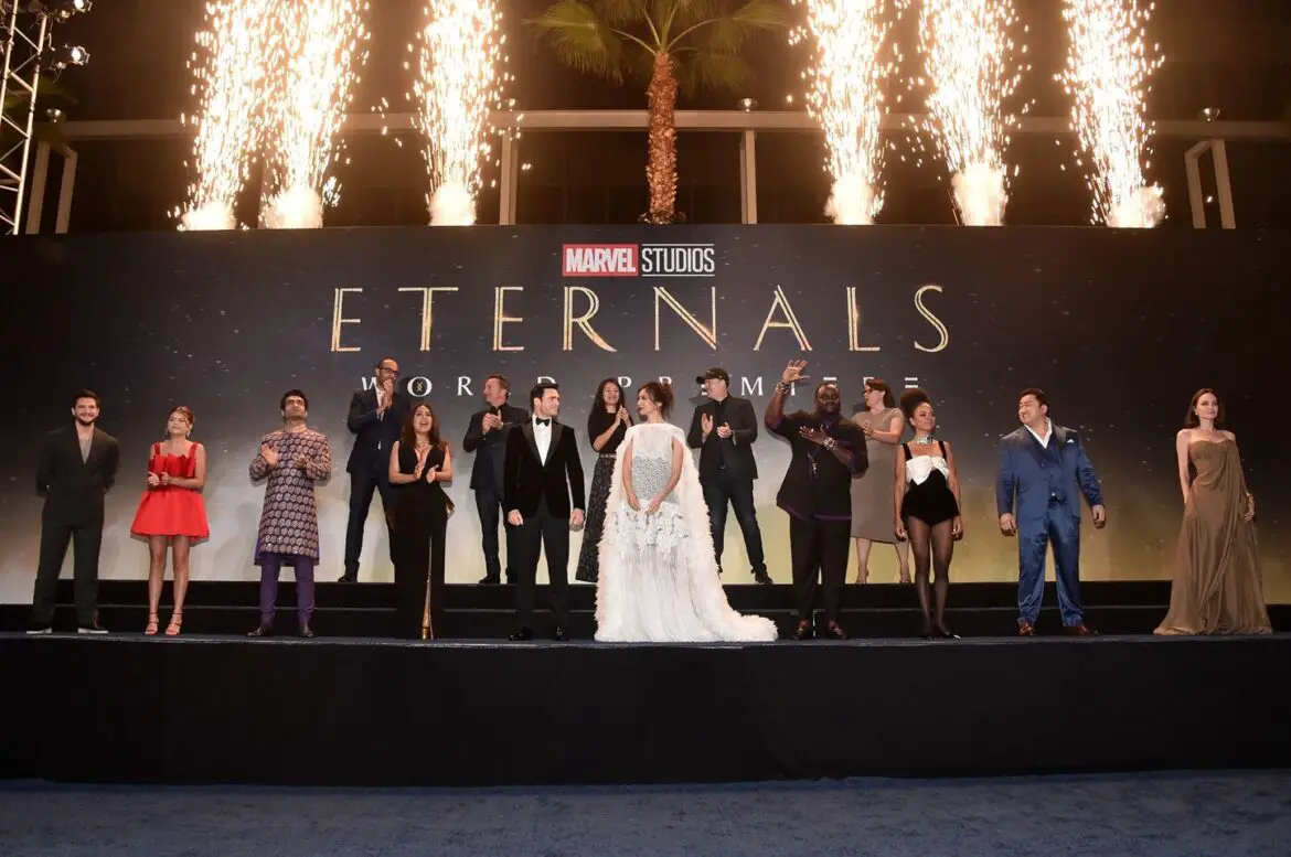 See the Cast and Crew of Marvel Studios’ ‘Eternals’ from the World Premiere Event