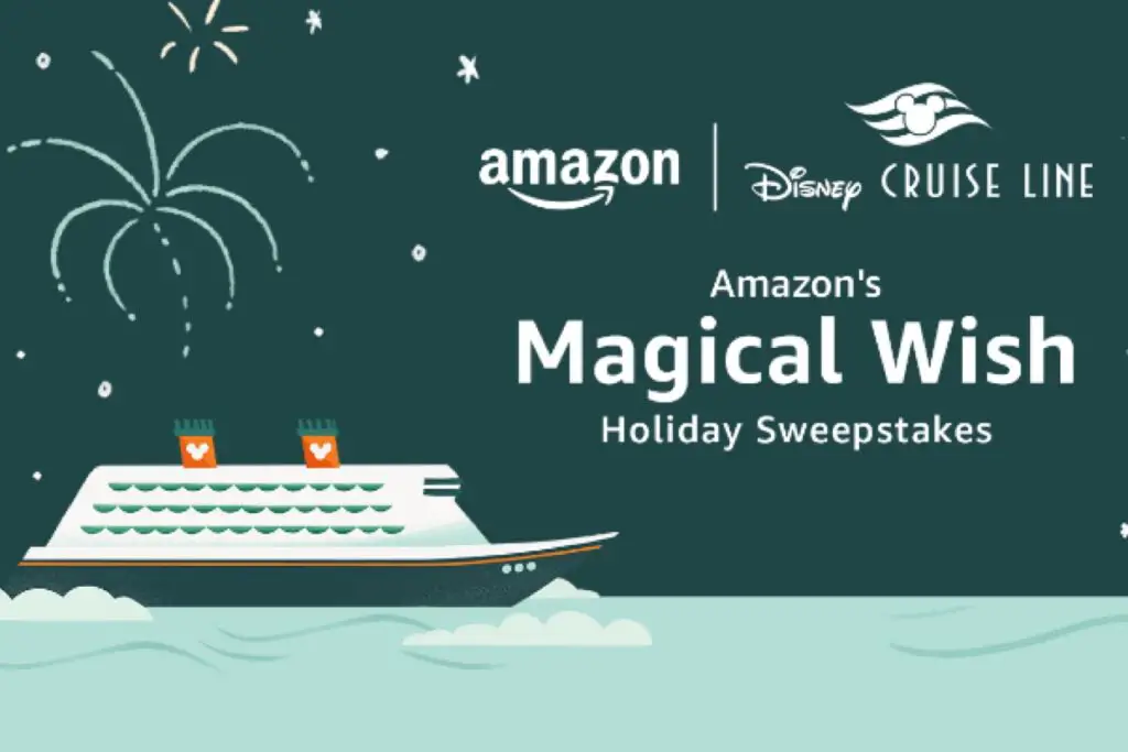 Amazon is giving away a free cruise on the Disney Wish