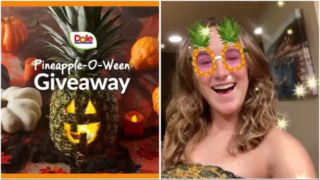 New Fun Dole Instagram Filter And Pineapple-O-Ween Giveaway!