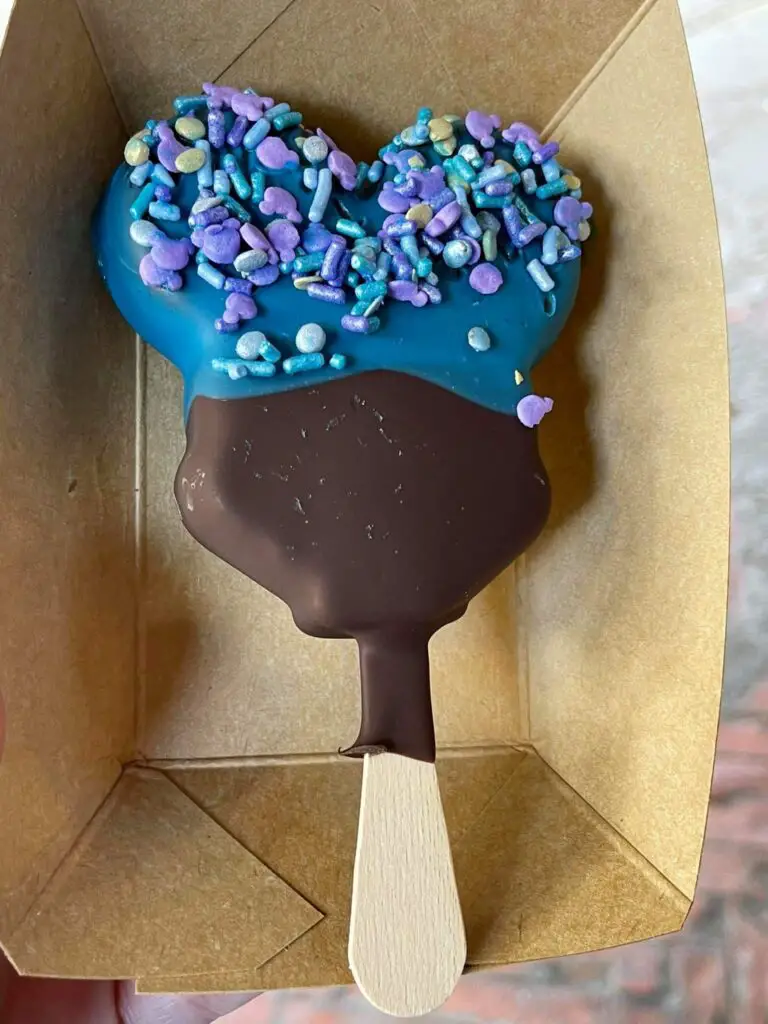 Try the Hand Dipped 50th Anniversary Mickey Bar