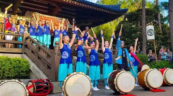Matsuriza Taiko Drummers Return to the Japan Pavilion at EPCOT