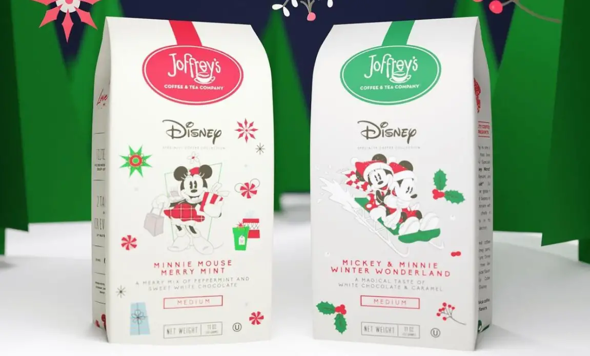 New Winter Blends from Joffrey’s Coffee available online and at Disney World