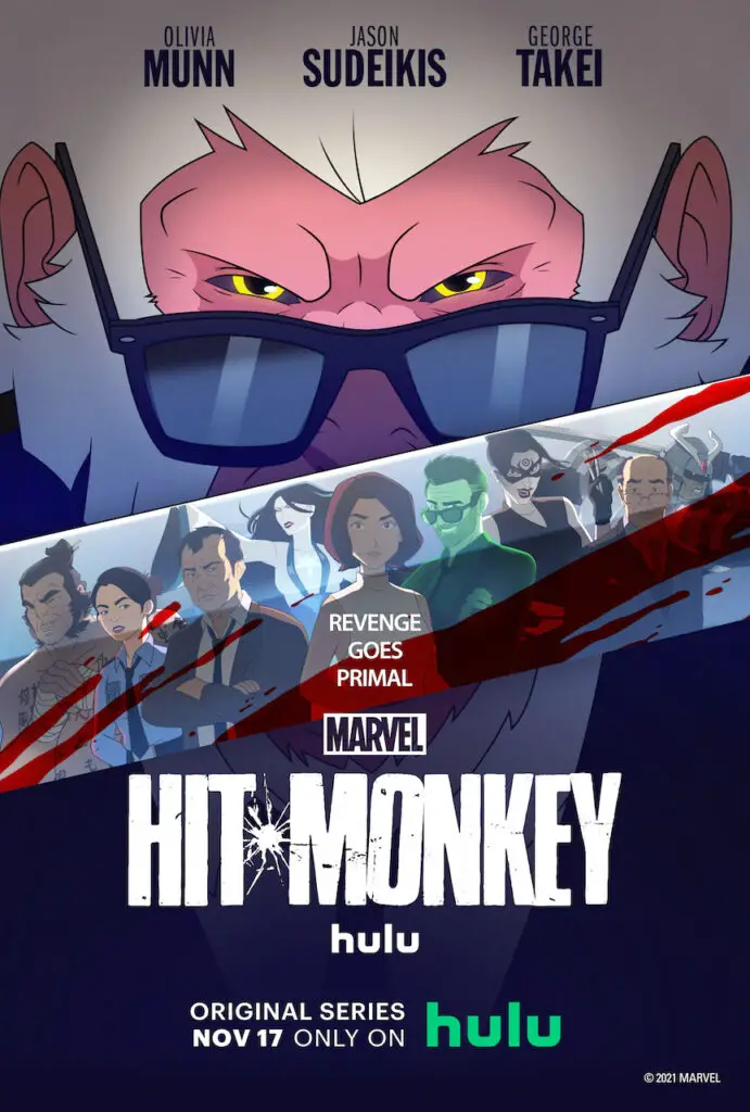 Trailer Released for Marvel's 'Hit-Monkey' Animated Series Coming to Hulu