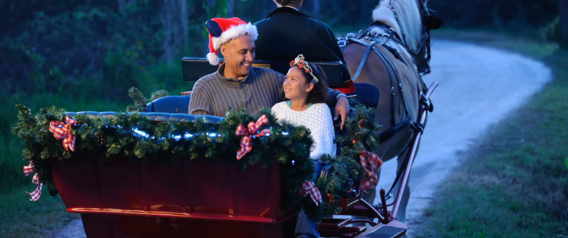 Holiday Sleigh Rides are returning to Disney World on December 1st