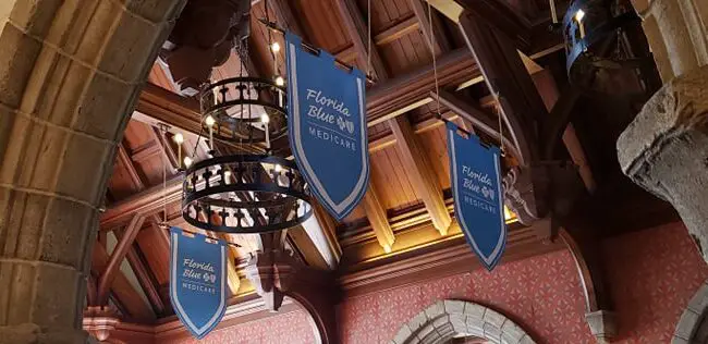 Florida Blue Lounge Takes Over Akershus Royal Banquet Hall in Epcot