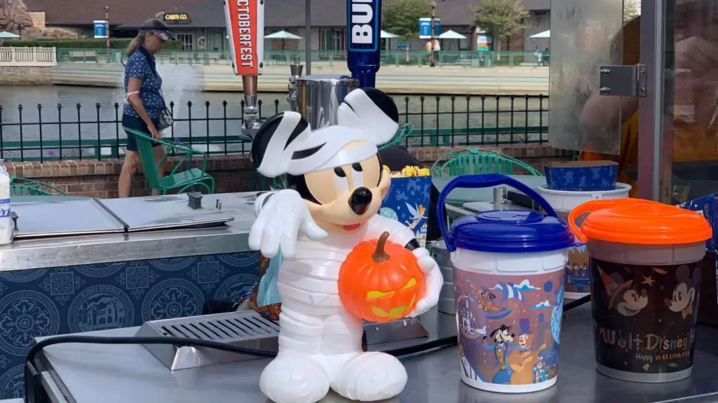 The Mickey Mummy Popcorn Bucket now available at Disney World