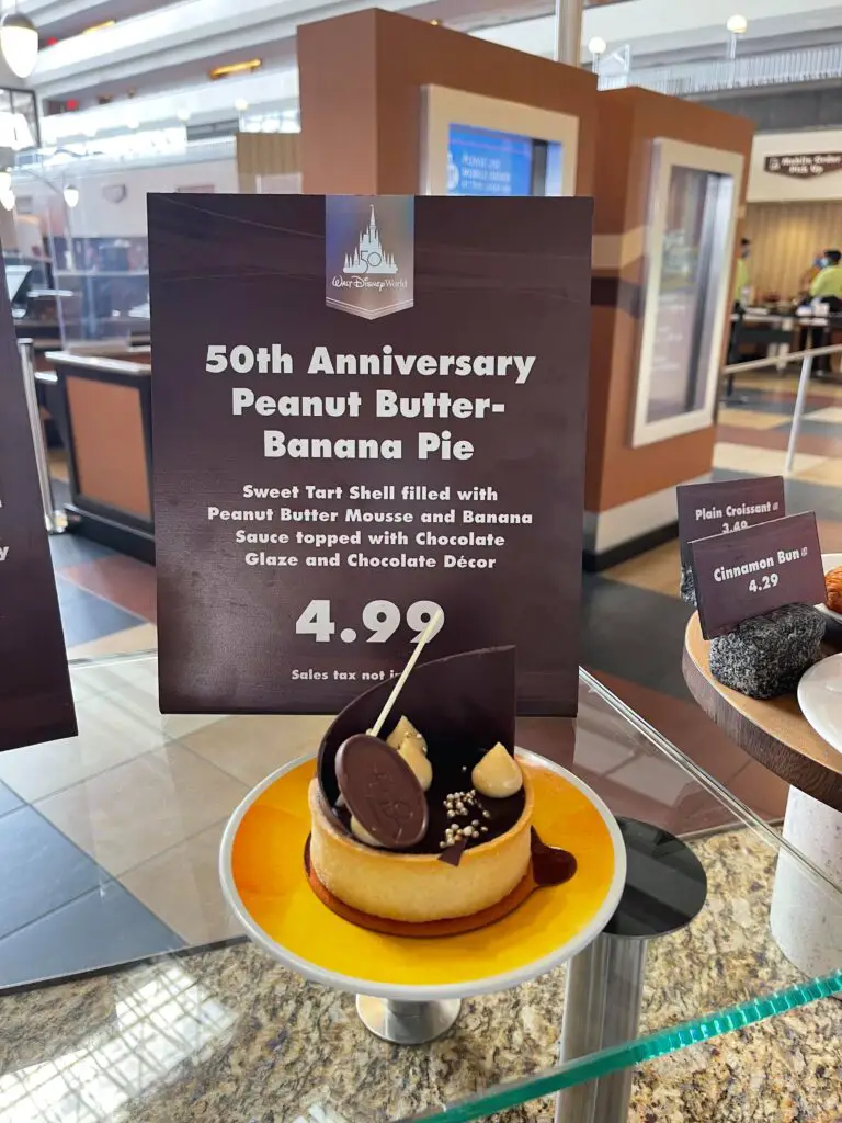 50th Anniversary Peanut Butter-Banana Pie is a sweet treat at the Contempo Cafe