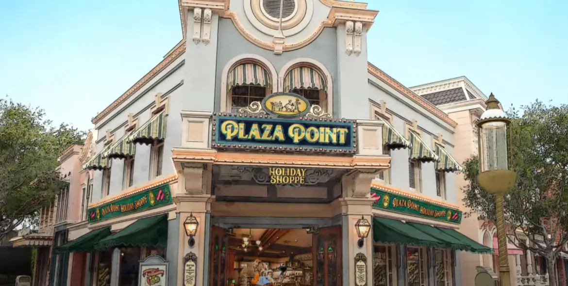 All-New Holiday Store called Plaza Point coming soon to Disneyland