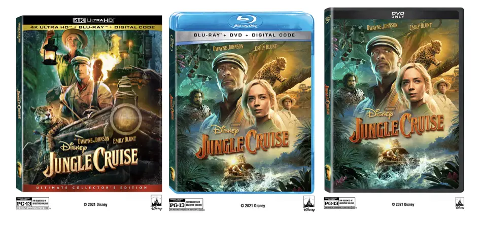 Disney’s ‘Jungle Cruise’ is Coming to Blu-ray & DVD This November