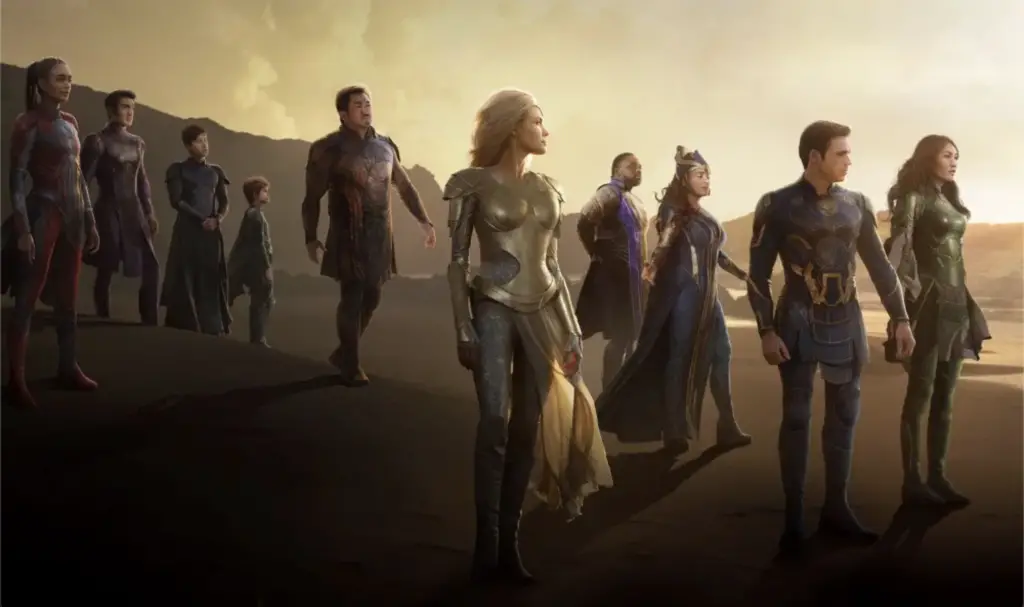 The cast of Marvel Studios "Eternals"