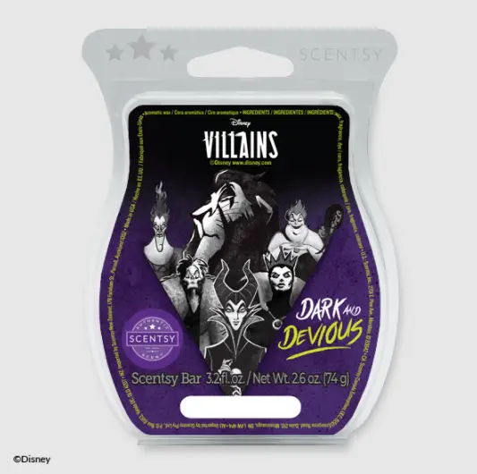 Fierce New Disney Villains Scentsy Collection