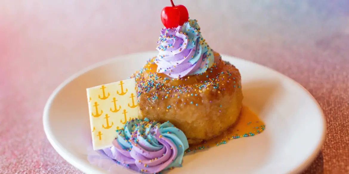 Sail Away With The New Disney World 50th Anniversary Dessert at The Boathouse in Disney Springs