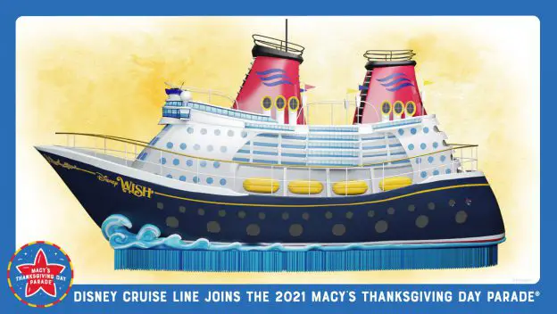 Disney Cruise Line to debut Disney Wish Float in Macy’s Thanksgiving Day Parade