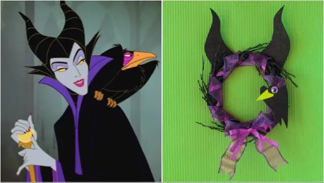 This Evil Maleficent Wreath Will Give Your Home All Those Villainous Vibes!