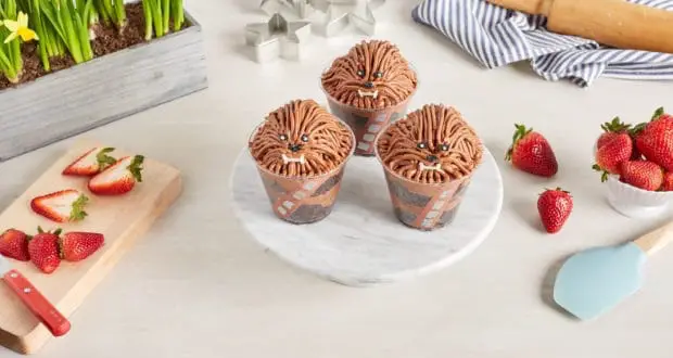 May The Force Be With You In The Kitchen With These Adorable Chewie Cake Cups!