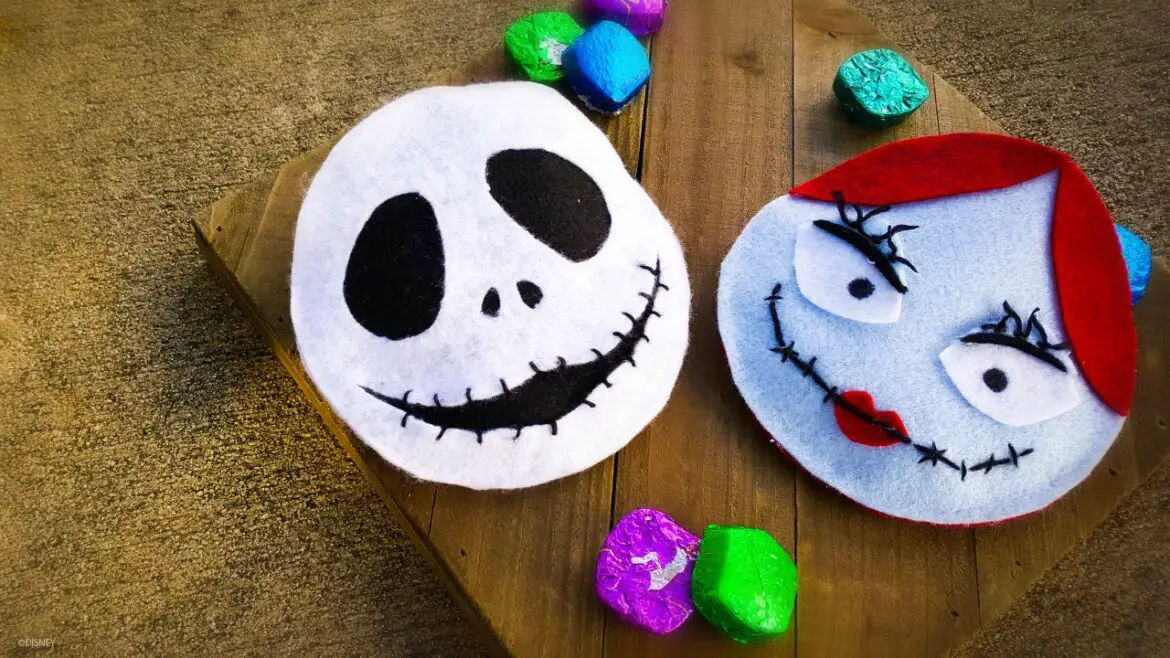 Jack And Sally Candy Pouch To Go Trick Or Treating!