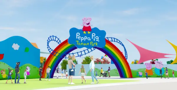Entrance to Peppa Pig Theme Park