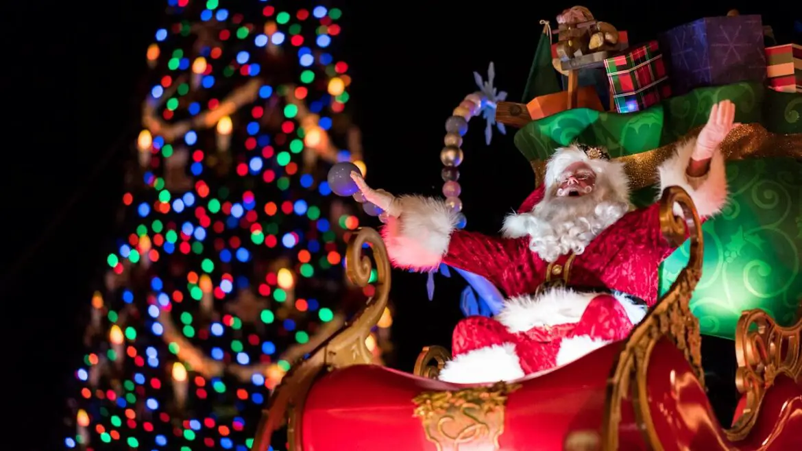 Santa Claus is Coming to Town at Walt Disney World Resort