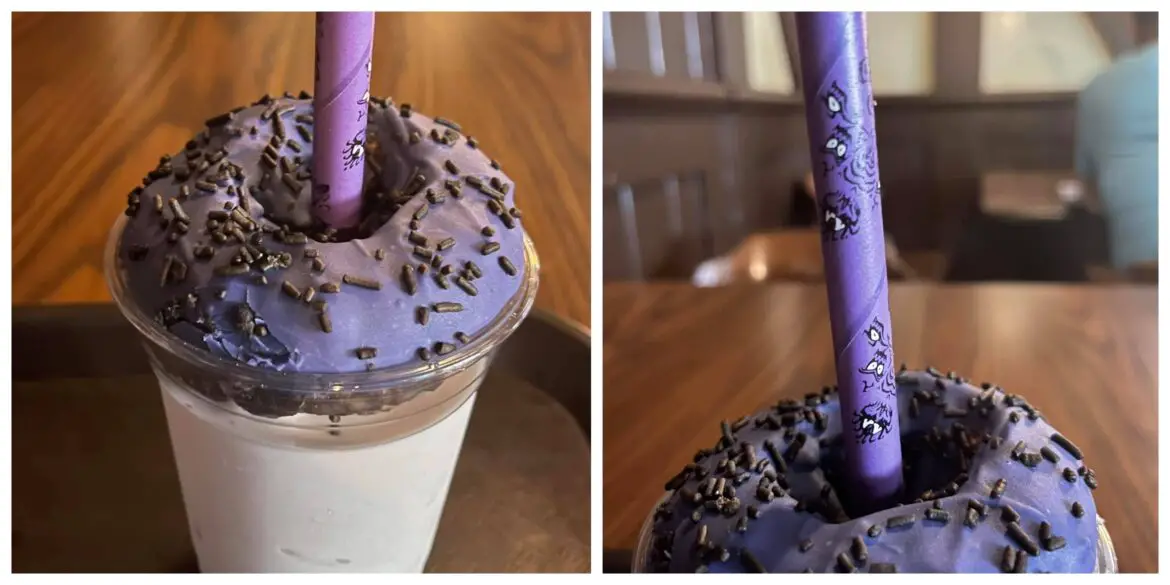 Happy Haunts Milkshake at Columbia Harbour House is a Fun Treat That Comes With a Cool Straw