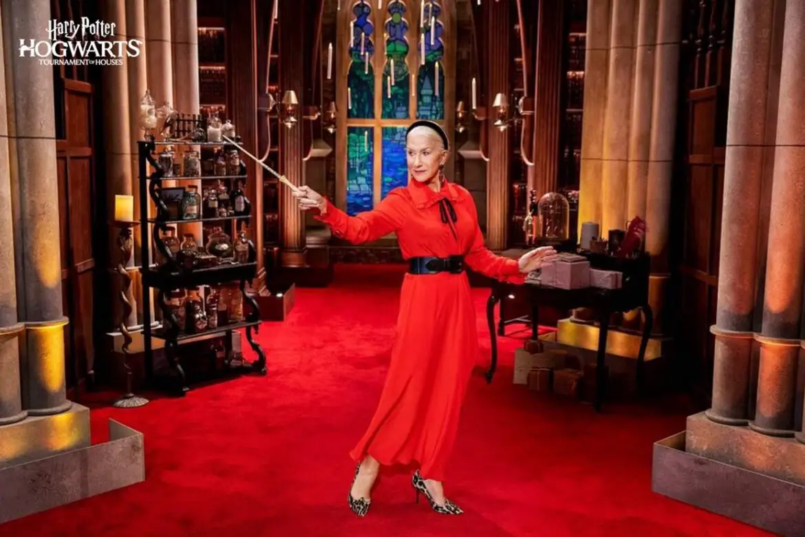 Helen Mirren hosts Harry Potter: Hogwarts Tournament of Houses