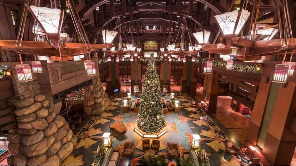 Disneyland Resort Hotels are decked out for the Holidays