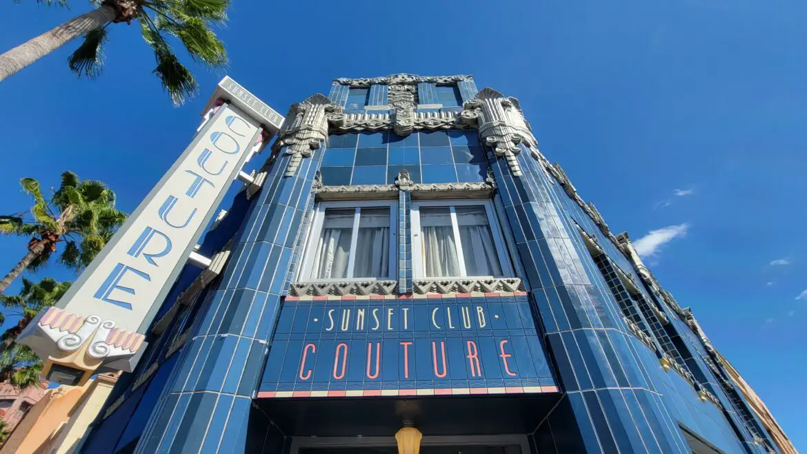 Refurbishment Completed on Sunset Club Couture in Disney’s Hollywood Studios