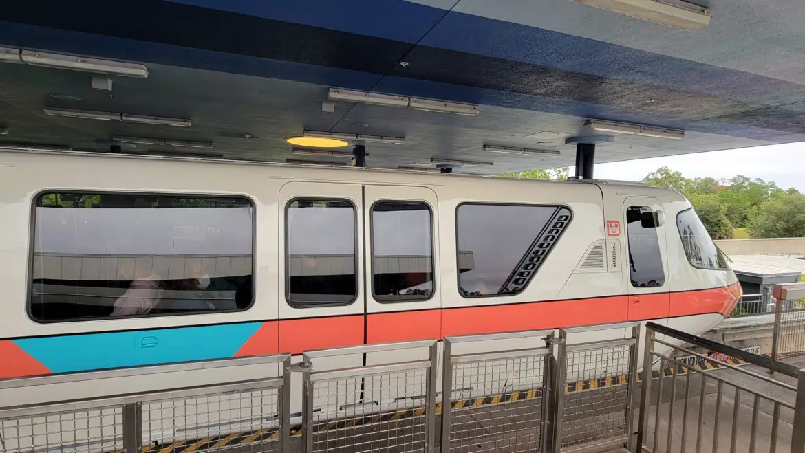 Newly refurbished Monorail Coral spotted at Walt Disney World
