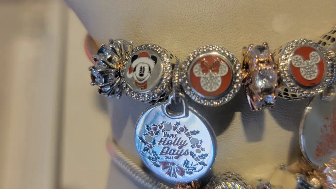 New Holiday Pandora Charms sparkle into Walt Disney World