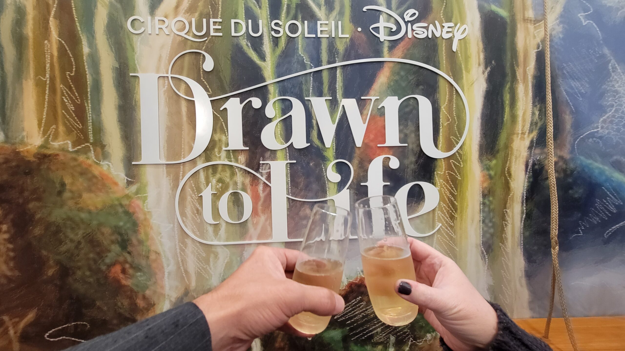 Cirque du Soleil Disney Springs Drawn to Life Review - Sparkly Ever After
